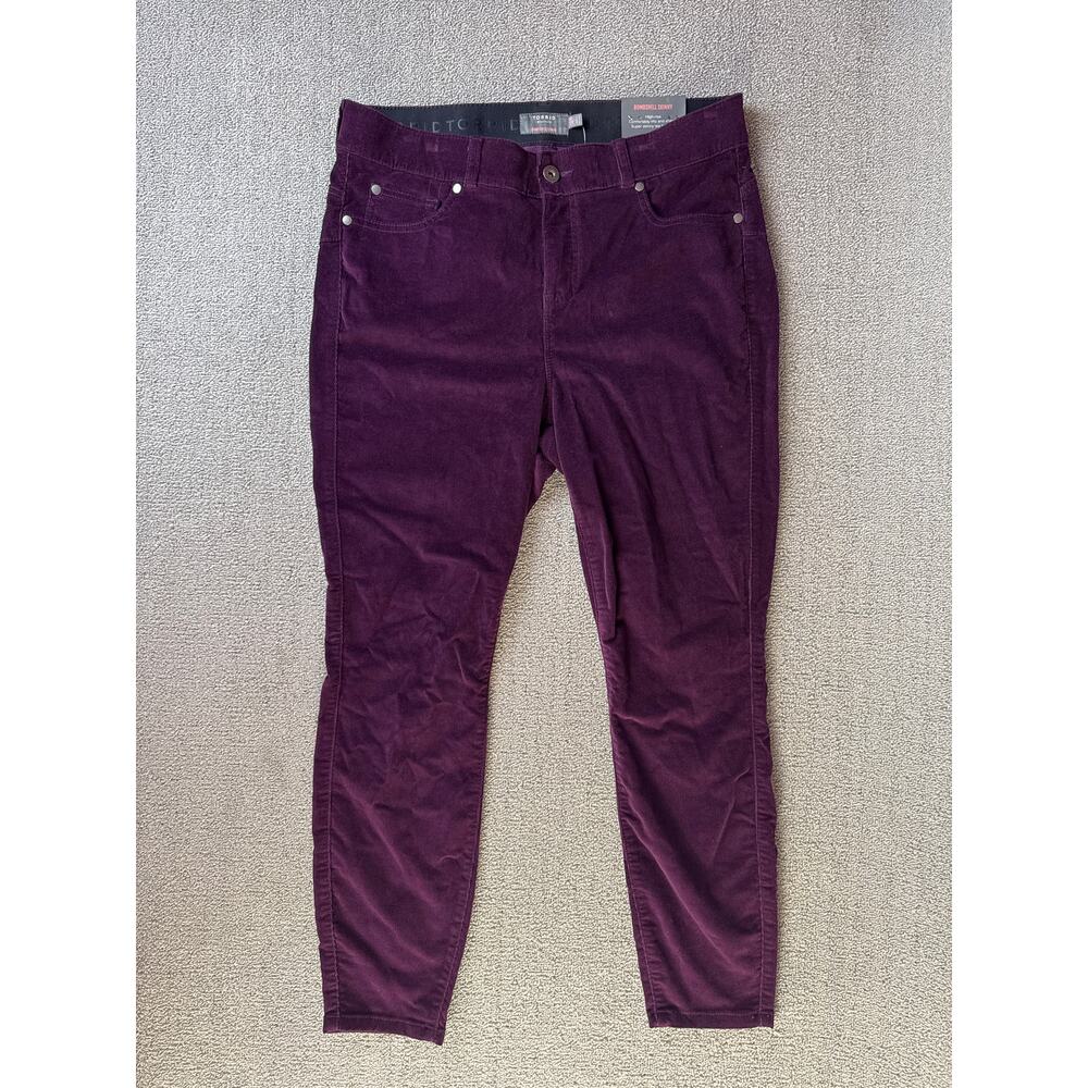 NWT Torrid Bombshell Skinny Corduroy Pants Size 16 Regular